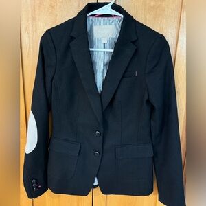 Banana Republic Black Hackings Blazer size 2